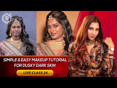 ⁣Simple & Easy Makeup Tutorial For Dusky Dark Skin || Makeup Tutorial ||