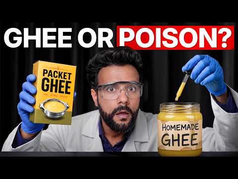 ⁣Packet Ghee vs Homemade Ghee — The Lab Results SHOCKED Me!