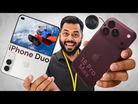 ⁣iPhone Duo & iPhone 18 Pro Max Hands On & First Look ⚡ The Future Of iPhones!