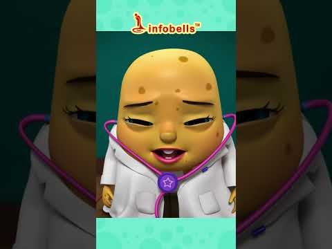 ⁣ডাক্তার আলু ডাক্তার আলু - Pretend Play Doctor Game | Bengali Rhymes for Kids | Infobells #doctor