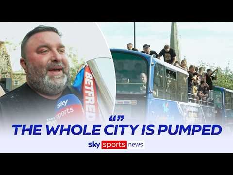 ⁣Wakefield Trinity host victory parade after winning their historic Super League Grand Final