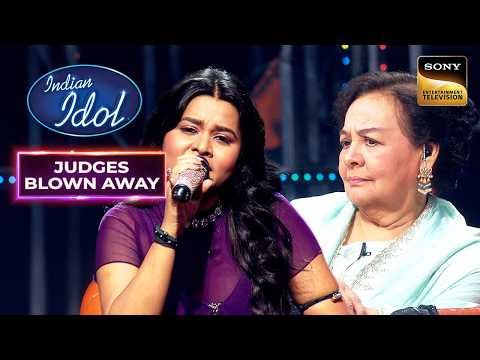 ⁣'Dilbar Dil Se Pyare' पर Anshika के Magical Vocals | Indian Idol S16| Judges Blown Away!