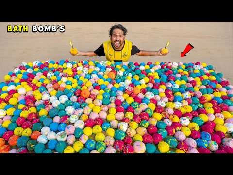 ⁣We Make 1000 Bath Bombs - For Waterpark | अब आएगा मज़ा ! 🔥