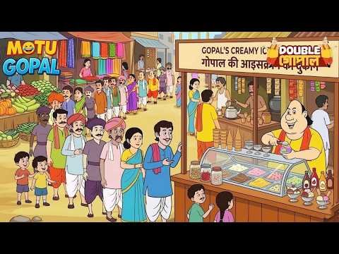 আইসক্রিমের দোকানের বাইরে লাইন | Gopal Bhar | Double Gopal | Most Popular