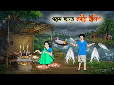 ⁣গরম ভাতে নদীর ইলিশ | নৈতিক গল্প | Bangla Cartoon | Family Drama