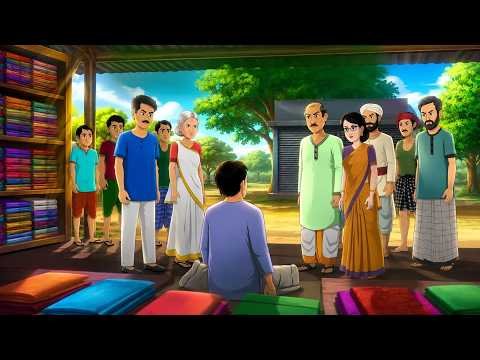⁣ঠকবাজ কাপড়ের ব্যবসায়ী | Thokbaj Kaporer Byaboshayi | Bengali Animated Stories