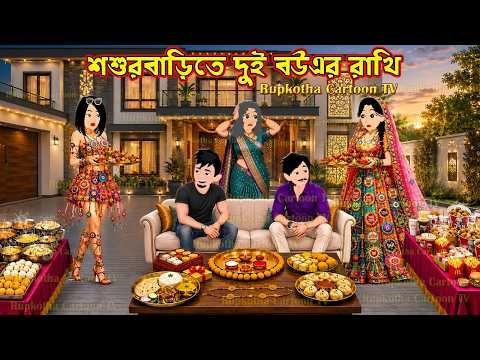 ⁣শশুরবাড়িতে দুই বউএর রাখি Shosurbarite Dui Bouer Rakhi | Cartoon Bangla Cartoon | Rupkotha Cartoon TV