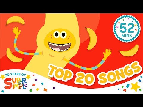 ⁣Top 20 Songs! | Best Toddler Songs & Fan Favorite Hits! | Super Simple Songs 20th Anniversary 🎉