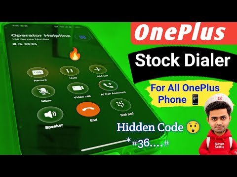 ⁣Stock Dialer App Download Kaise Kare 💪 OnePlus Phone How To download OnePlus Google Dialer Apk