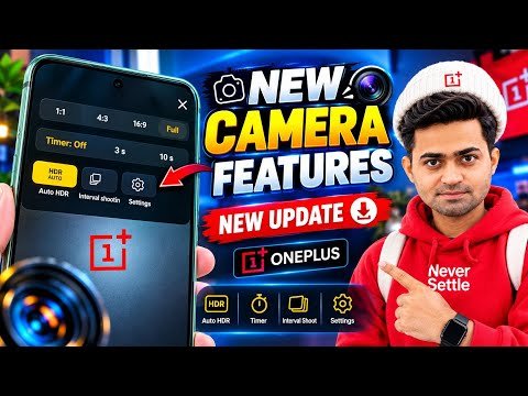 ⁣Camera Hidden Features 😲 OnePlus New Update 📲 Photo Adjust Features 💥 OxygenOS