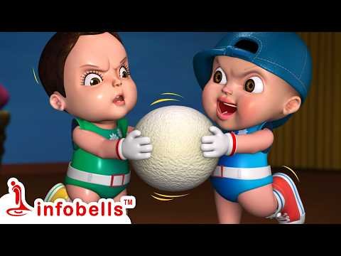 ⁣চুন্নু মুন্নু দুই ভাই - Chunnu Munnu Two Brother Fight | Bengali Rhymes for Children | Infobells