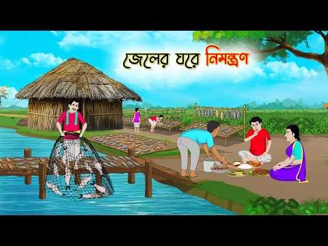 ⁣জেলের ঘরে নিমন্ত্রণ | Bengali Fairy Tale | Thakurmar Jhuli | Rupkothar Golpo