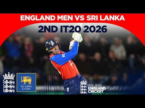 ⁣Banton Smashes 52* | Highlights - England v Sri Lanka | 2nd Vitality IT20 2026