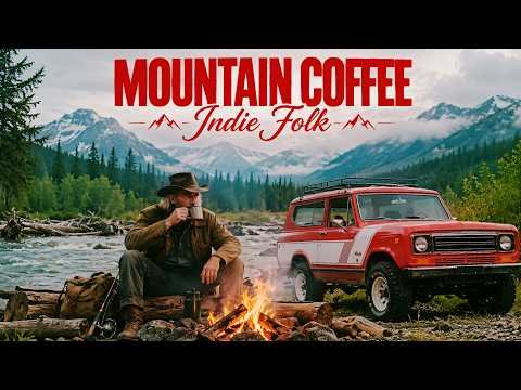 ⁣Mountain Coffee Indie Folk – Warm Acoustic Music for Quiet Sunrise Moments
