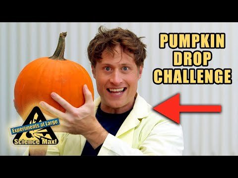 ⁣Pumpkin Drop Challenge | Halloween | Science Experiments | Science Max