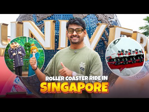 ⁣Deadly Roller Coaster Ride In Singapore | Vlog Ep. 5