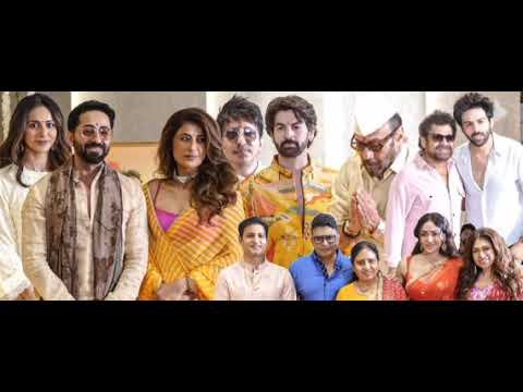 ⁣Kartik Aaryan, Rakul Preet, Ayushmann, Sajid Nadiadwala More | T Series Ganpati Darshan