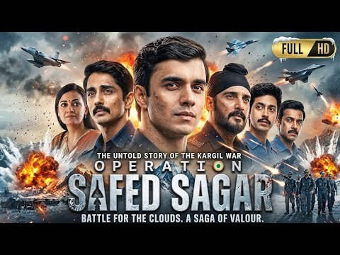 ⁣Operation Safed Sagar Full Movie 2026 | Siddharth | Jimmy Shergill | Abhay Verma | Details & Explain