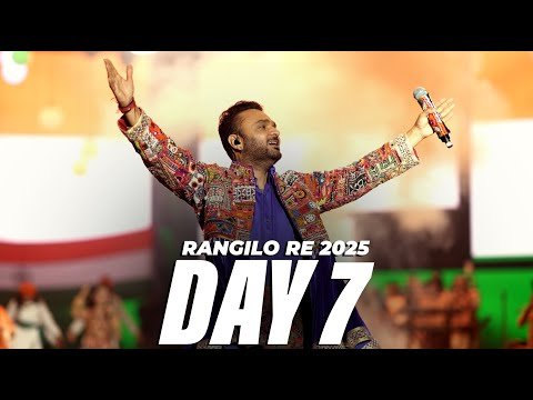 ⁣Parthiv Gohil's Garba | Navratri 2025 |  Episode 7 | Rangilo Re| Audience, Anthem & A Nation’s Pride