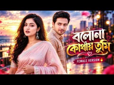 ⁣Bolo Na Kothay Tumi | বলোনা কোথায় তুমি | Female Version | Bangla Romantic Song | Shahin Fusion Pro