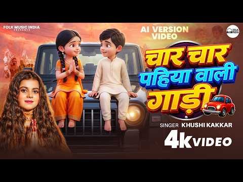 ⁣#Video | चार चार पहिया वाली गाड़ी | #Khushi Kakkar | #बोलबम_सॉन्ग_2026 | Ai Version |New Bolbam Song