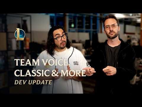 ⁣Team Voice, Classic & More | Dev Update - League of Legends