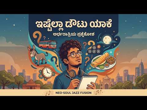 ⁣ಇಷ್ಟೆಲ್ಲಾ ಡೌಟು ಯಾಕೆ? 🤔 | Ishtella Doubt Yaake | Kannada Funny & Relatable Song | Neo-Soul Jazz