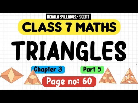 ⁣class 7 maths chapter 3 triangles page 60 kerala syllabus part 5