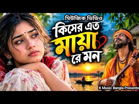 ⁣কিসের এত মায়া রে মন | Kiser Eto Maya Re Mon | New Bangla Sad Song 2026 | Baul Folk Song