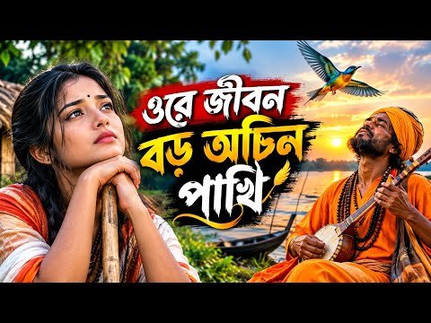 ⁣ওরে জীবন বড় অচিন পাখি | Ore Jibon Boro Ochin Pakhi | New Bangla Sad Song 2026 | Baul Folk Song
