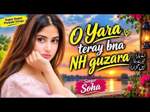 ⁣O Yara teray bna NH guzara singer Soha lyrics shahzad