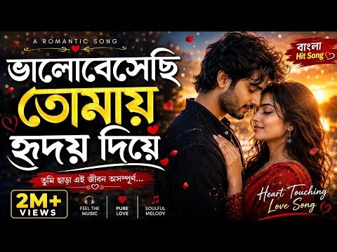⁣🎧 ভালোবেসেছি তোমায় হৃদয় দিয়ে | New Bangla Romantic Song 2026 | Official Music Video