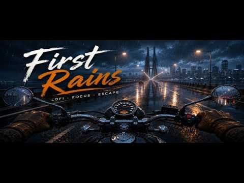 ⁣Monsoon Vibes | Rainy Mumbai Sea Link | Slowed & Reverb | TheLofiZen