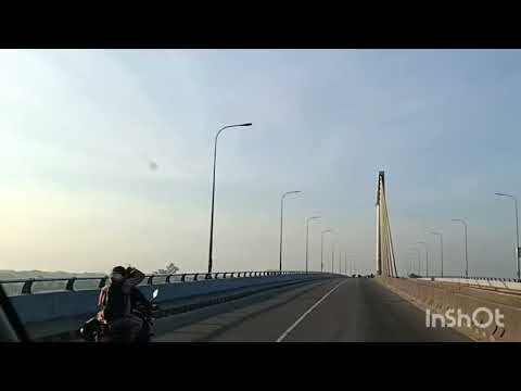 ⁣Early morning view of Karnaphuli Bridge of Chittagong কর্ণফুলী ব্রিজের সকালের দৃশ্য