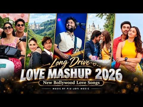 ⁣Long Drive Mashup 2026 | Arijit Singh Songs | Roadtrip Love Songs | Piu Lofi Music | Mashup 2026