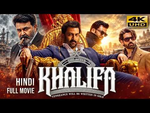 ⁣Khalifa (2026) New Released Hindi Dubbed Full Movie | Starring Prithviraj, Neil Nitin, Mohanlal