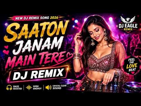 ⁣Saaton Janam Main Tere  - DJ Remix | New DJ Remix Song 2026 | DJ Eagle Remix