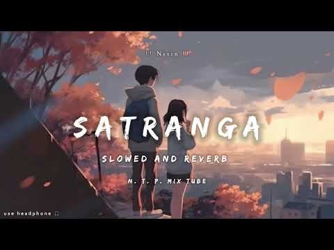 ⁣Satranga ( Slowed & Reverb ) | lofi Song | Arijit Singh | Animal Song | Nitin Tomu Payal