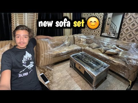 ⁣New sofa set for TV launch 😊 | viral Vicky vlogs