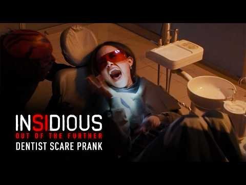 ⁣You think the dentist is scary? We took it FURTHER. #INSIDIOUS: OUT OF THE FURTHER