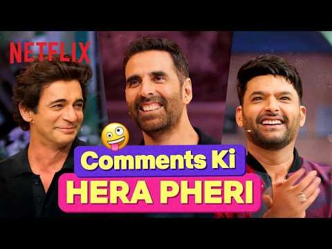 ⁣Akshay Kumar EXPOSES Comdians’ Comment Sections 🤣| The Great Indian Kapil Show | Netflix India