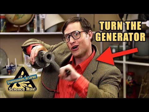 ⁣How to Generate Electricity | Sal's Science Shop | Science Max