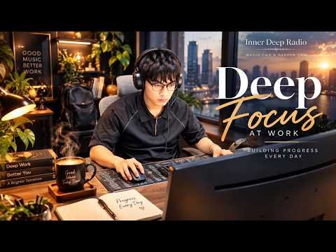 ⁣Deep Focus at Work | Building Progress Every Day - Inner Deep Radio