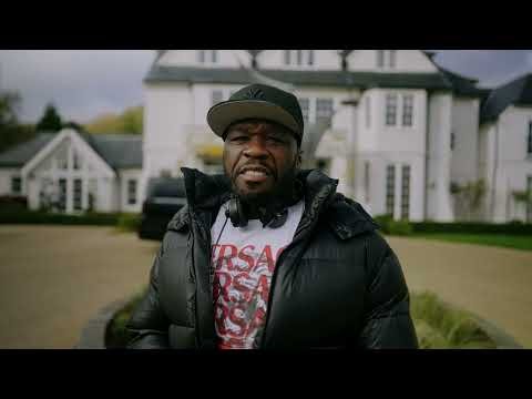 ⁣50 Cent On The Set of His New Show 'Fight Land' in London
