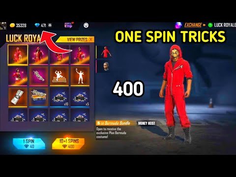 ⁣One Spin Tricks 400 Diamond 🥵 | Money Heast Emote 😲 And Criminal Bundle #shorts #short