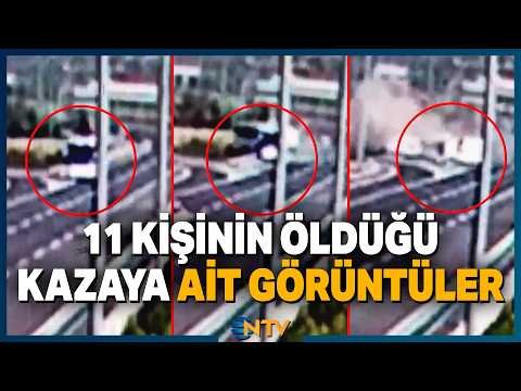 ⁣Son Dakika: Otobüs ve TIR'ın Çarpıştığı Katliam Gibi Kazaya Ait Görüntüler Ortaya Çıktı | NTV