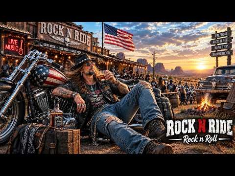 ⁣Best Rock N Roll for the Open Road 🎸 Biker Rock & Highway Music | Rock N Ride