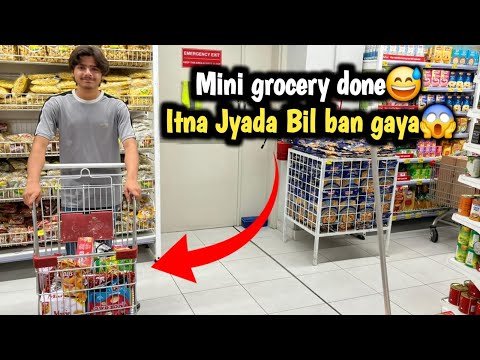 ⁣Finally Mini grocery done 😅 | Itna Jyada Bil ban gaya 😱 | viral vicky vlogs