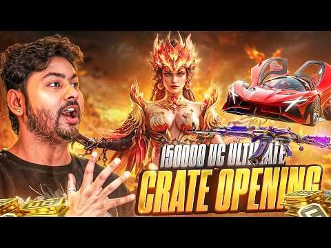 ⁣PHOENIXTRA X-SUIT , APOLLO CAR & PULSING LIGHT AKM | 150,000 UC CRATE OPENING