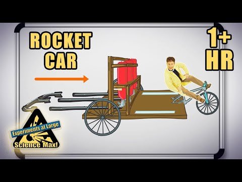⁣Building a Rocket Car | Newton's Thrid Law Experiment | Full Episodes | Science Max